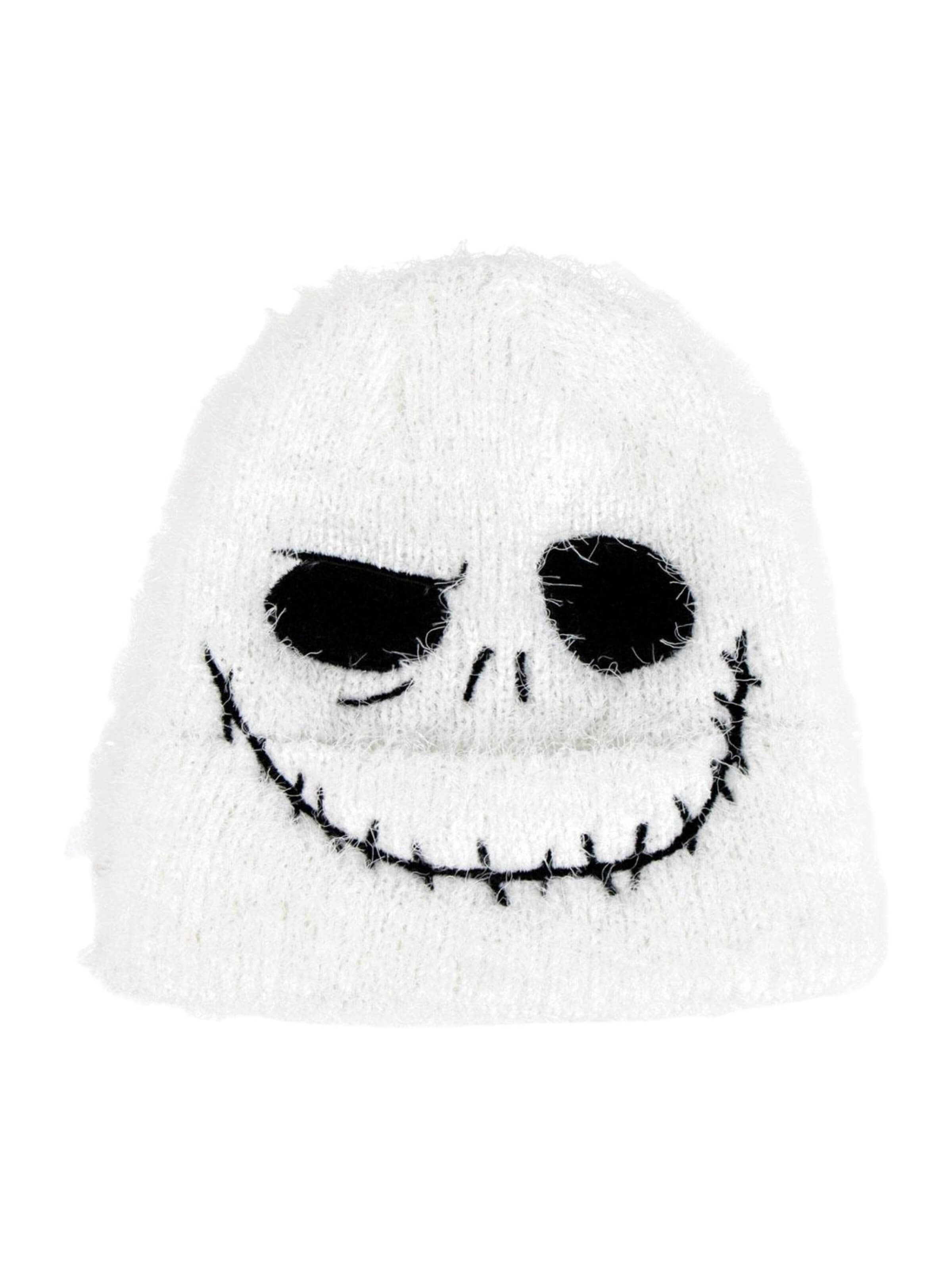 Bonnet 'Die Nightmare Before Christmas Mütze' DISNEY en blanc : devant