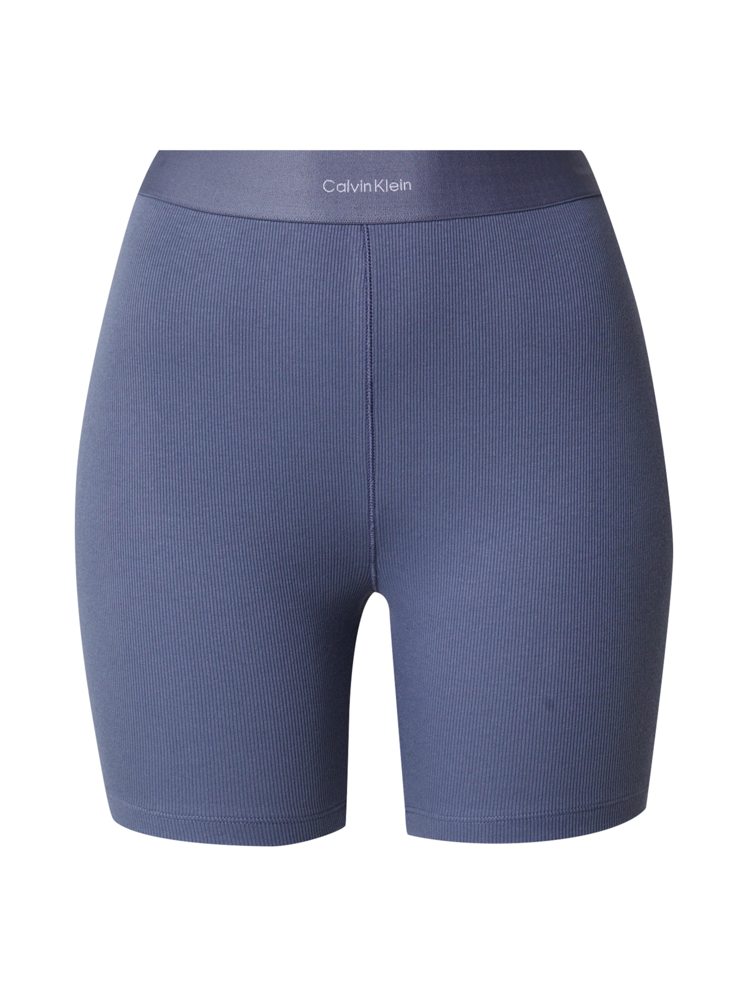 Calvin Klein Underwear Skinny Trousers in Blue: front