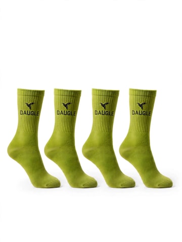 Chaussettes DAUGLE en vert : devant