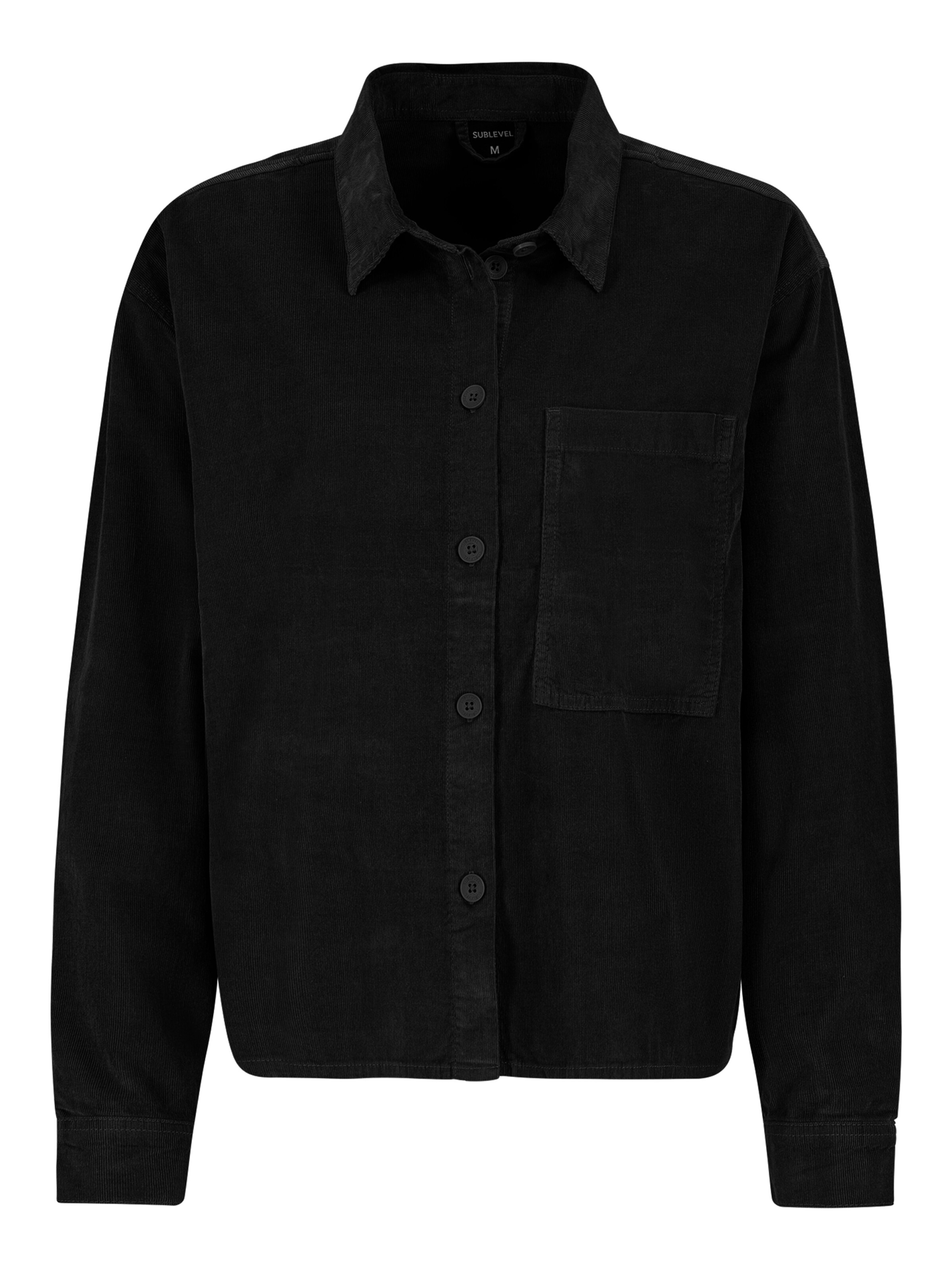 Sublevel Between-Season Jacket in Black: front