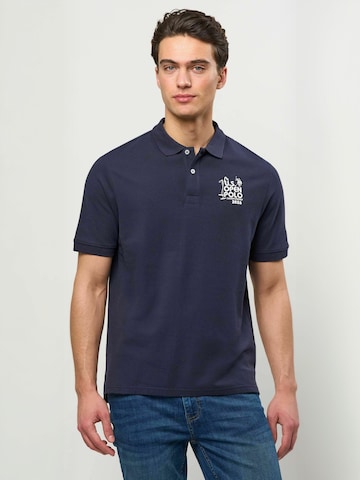 Regular fit Cămașă ' UMDarell ' de la U.S. POLO ASSN. pe albastru: față