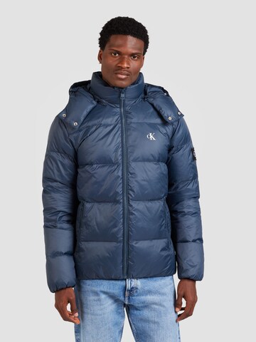 Veste d’hiver 'ESSENTIALS' Calvin Klein Jeans en bleu : devant