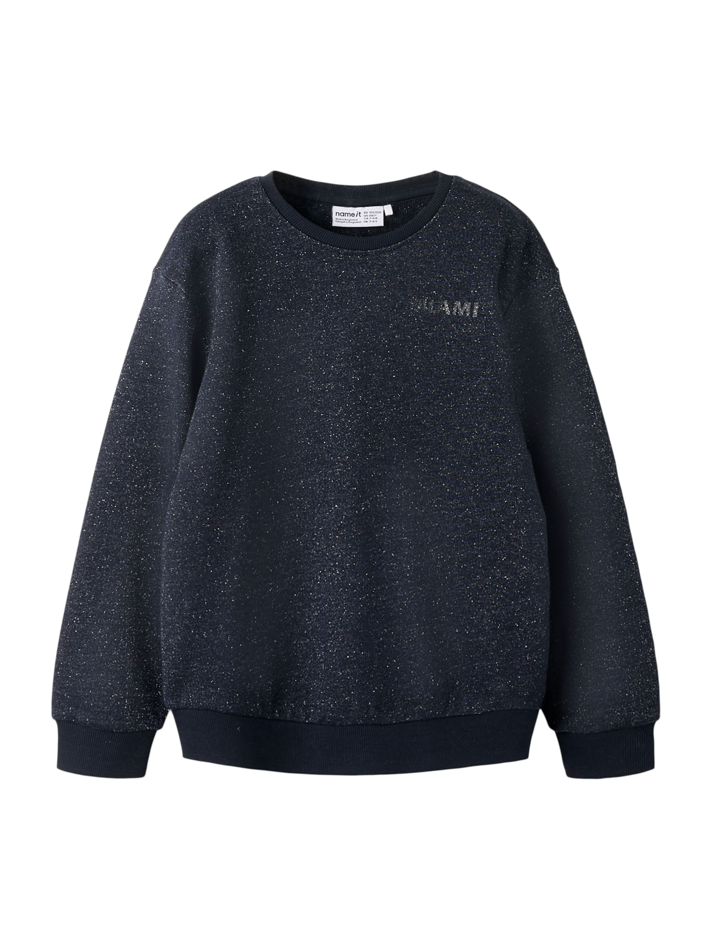 NAME IT Mikina 'NKFTilde'' – modrá: přední strana