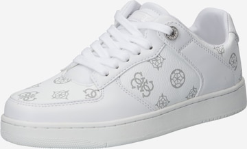 GUESS Sneakers in White: front