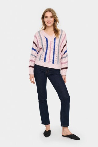 SAINT TROPEZ Pullover  ' Felisa ' in Mischfarben