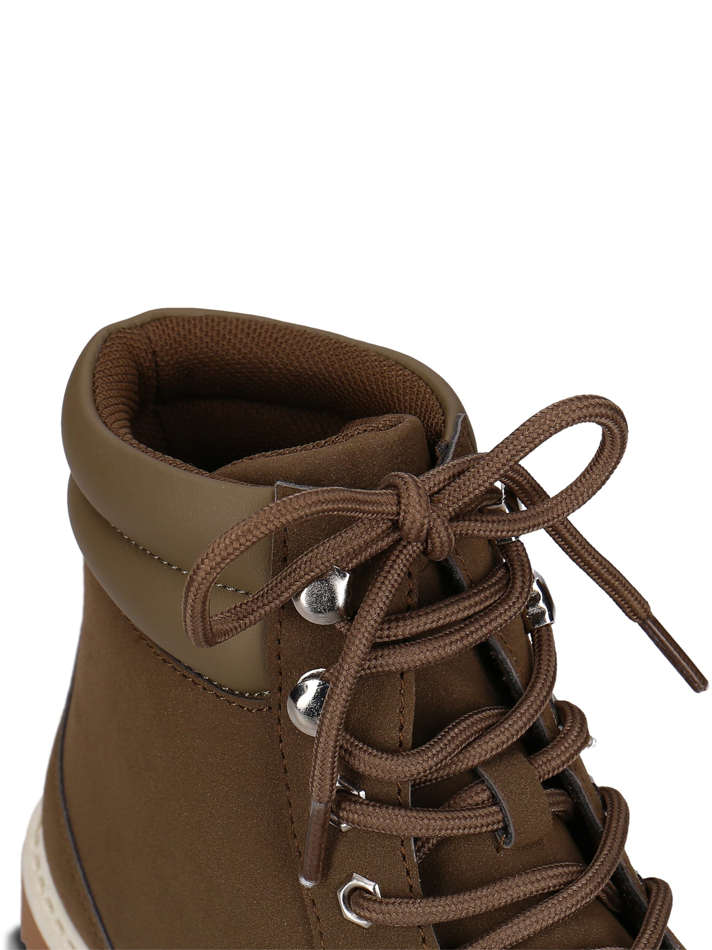 nae Vegan Shoes Šněrovací boty 'Adar' – zelená