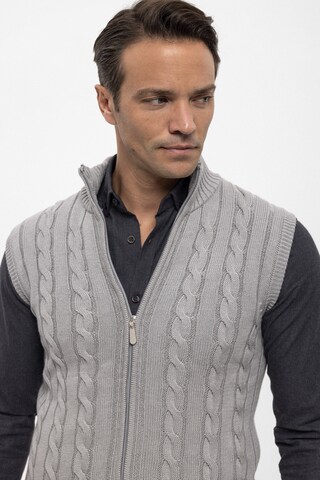 Gilet Felix Hardy en gris