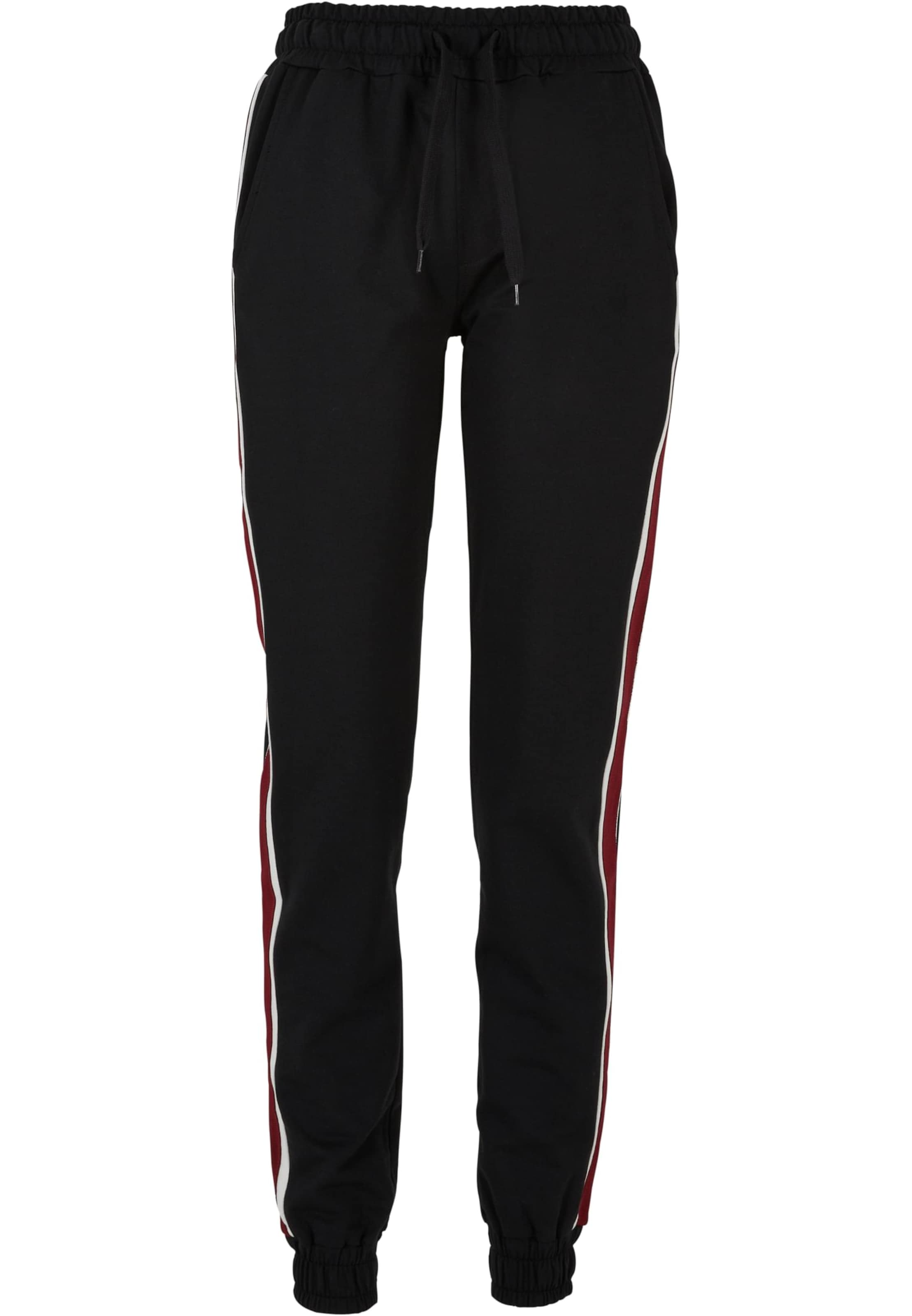 DEF Tapered Trousers 'Macy' in Black: front