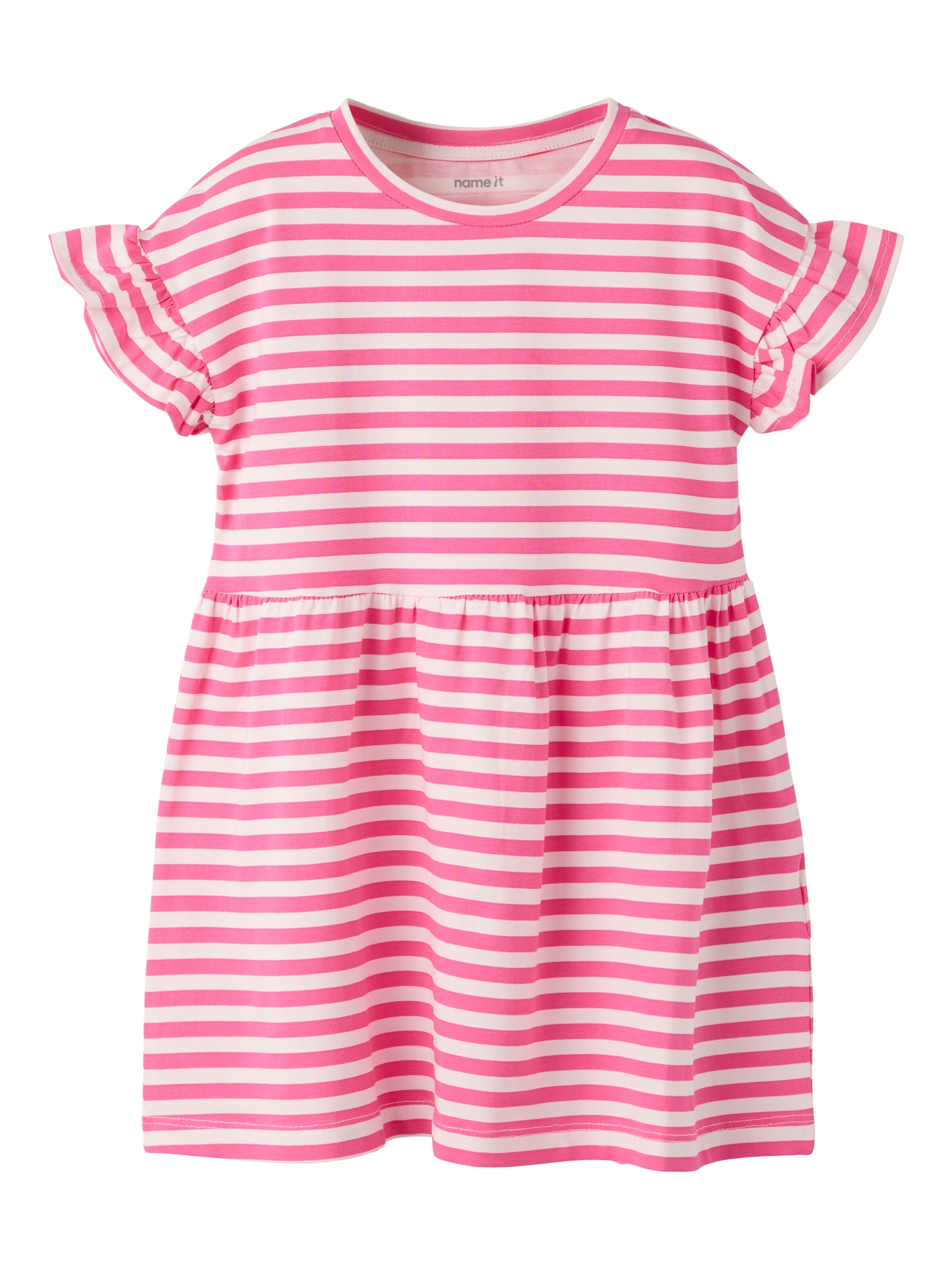 NAME IT Dress 'NMFJUNNI SS DRESS BOX  PB' in Pink: front