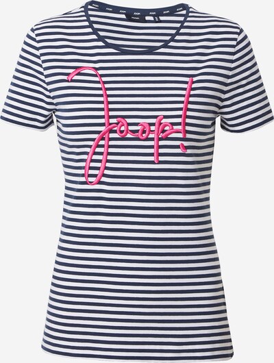 JOOP! Shirt in de kleur Donkerblauw / Pink / Wit, Productweergave