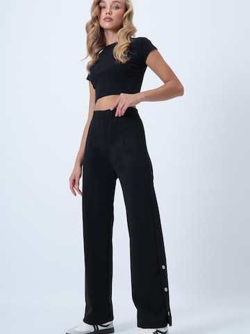 Trend Alaçatı Stili Широкий Штаны в Черный