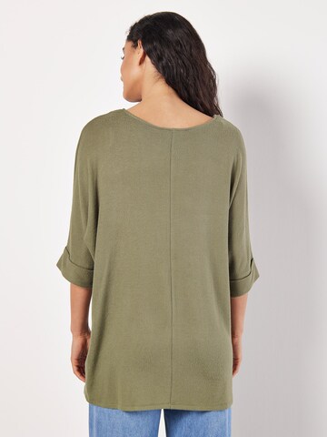 Tunique ' ' Apricot en vert