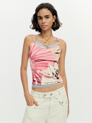 Top di Desigual in colori misti: frontale