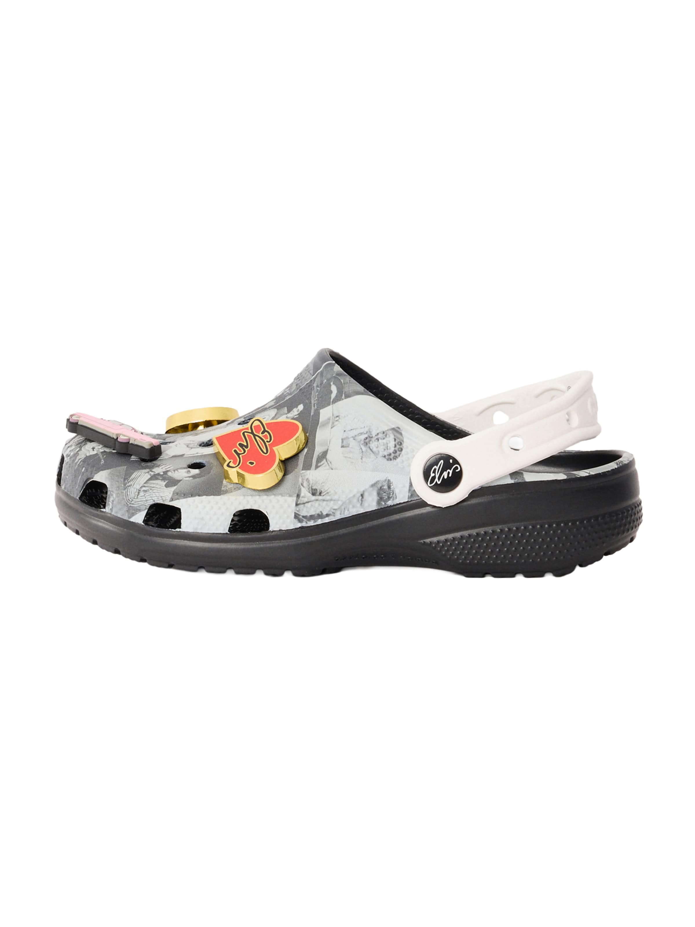Clogs 'Elvis Classic' di Crocs in grigio: frontale