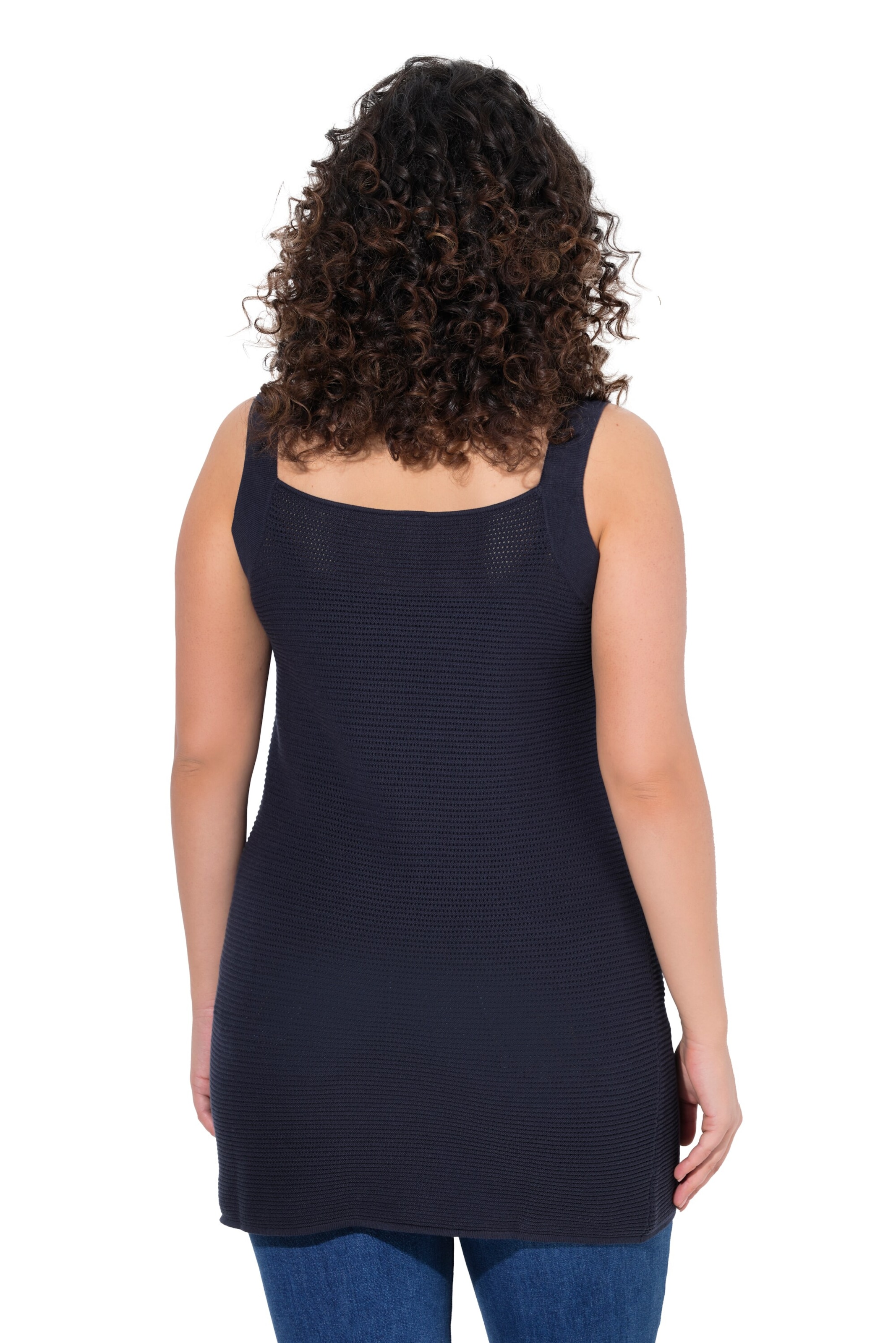 Ulla Popken Knitted top in Blue