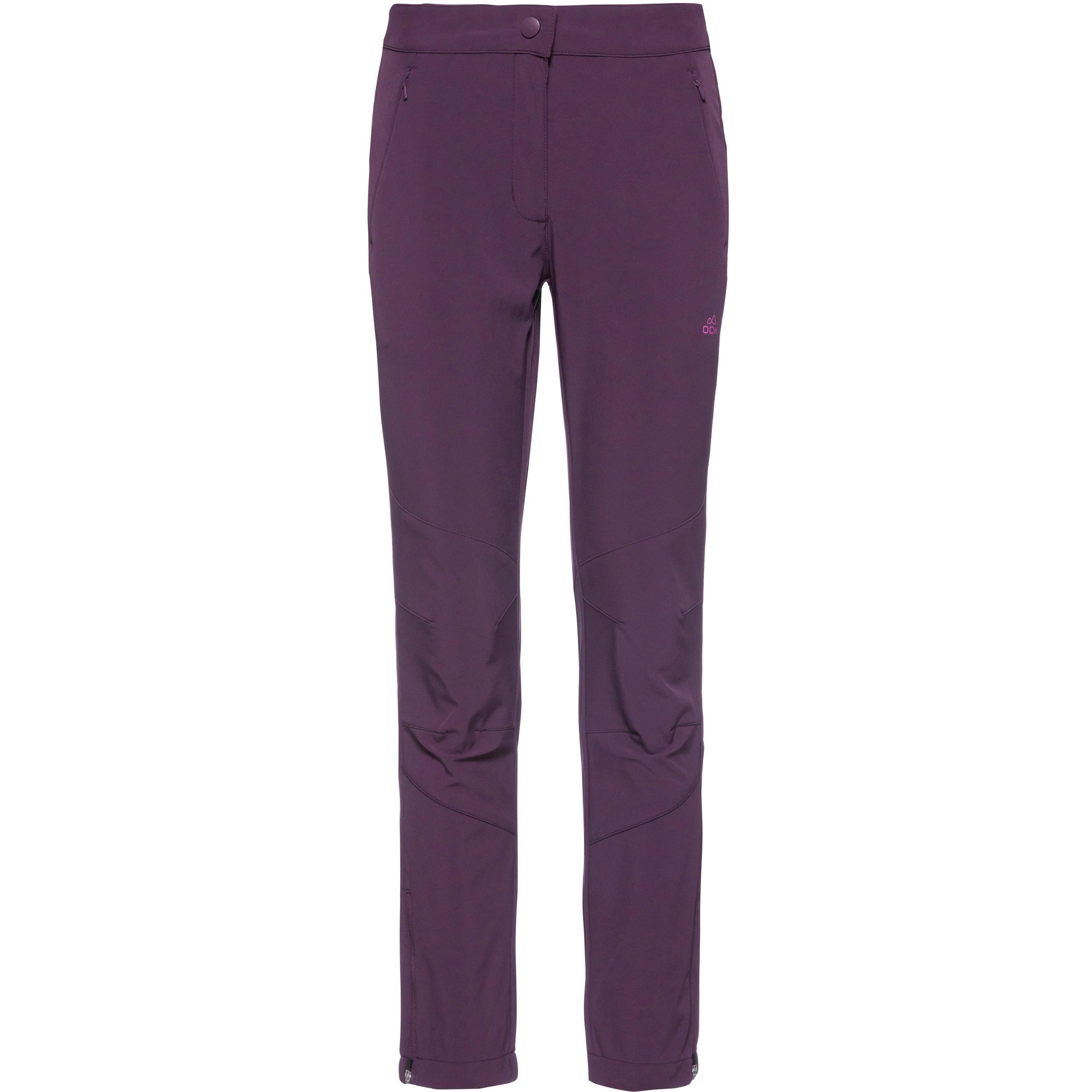 OCK Regular Outdoorhose in Lila: Vorderseite