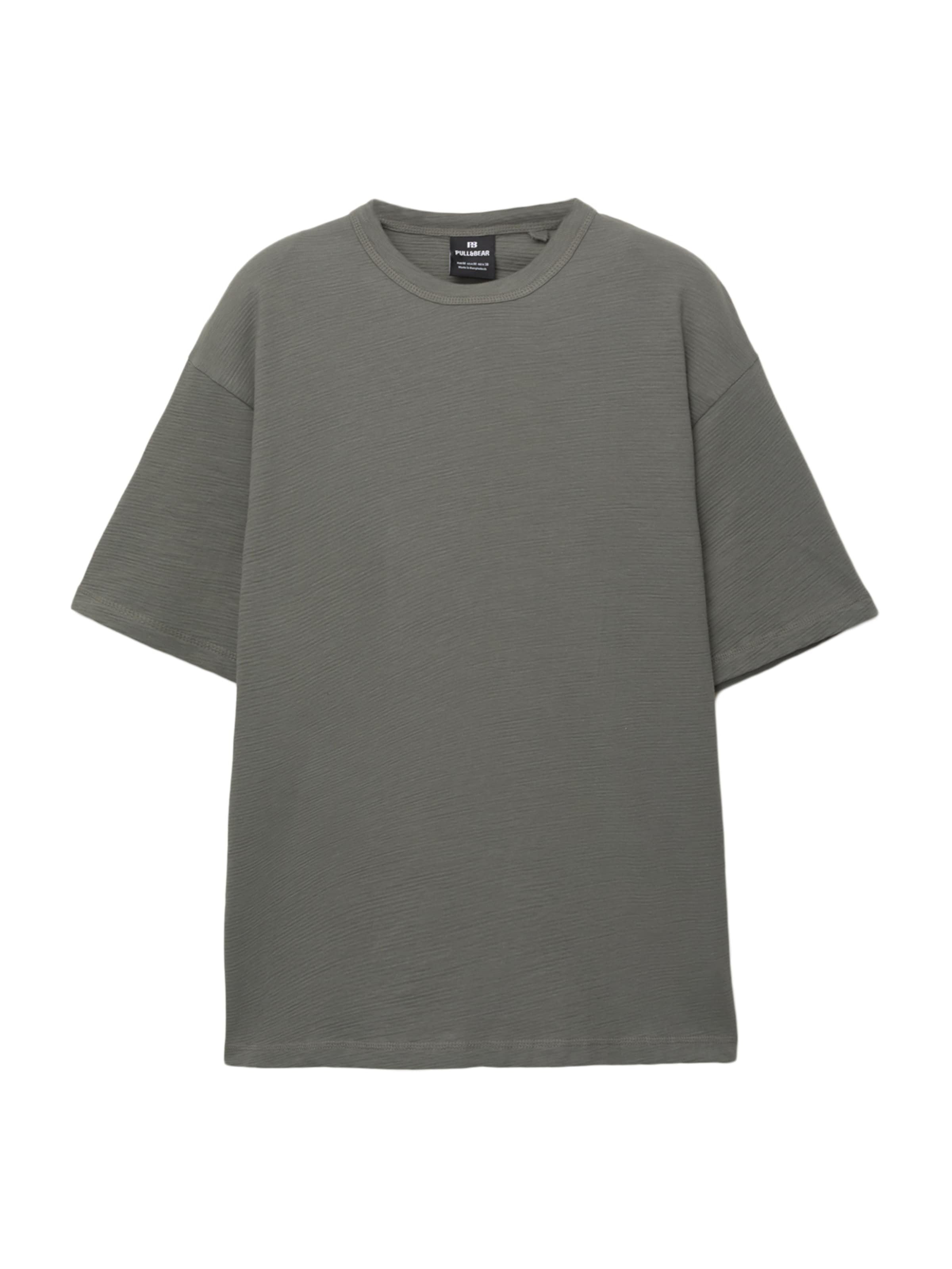 Pull&Bear T-Shirt in Grün: Vorderseite