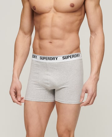 Superdry Boxershorts in Grijs: voorkant