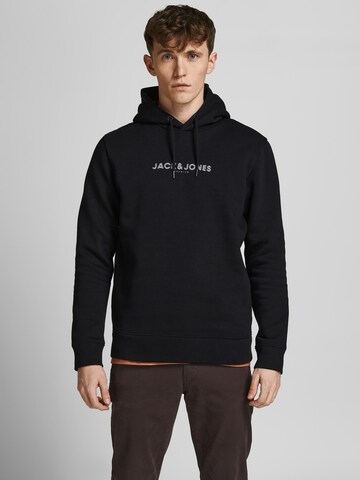 JACK & JONES Sweatshirt 'Booster' in Schwarz: predná strana