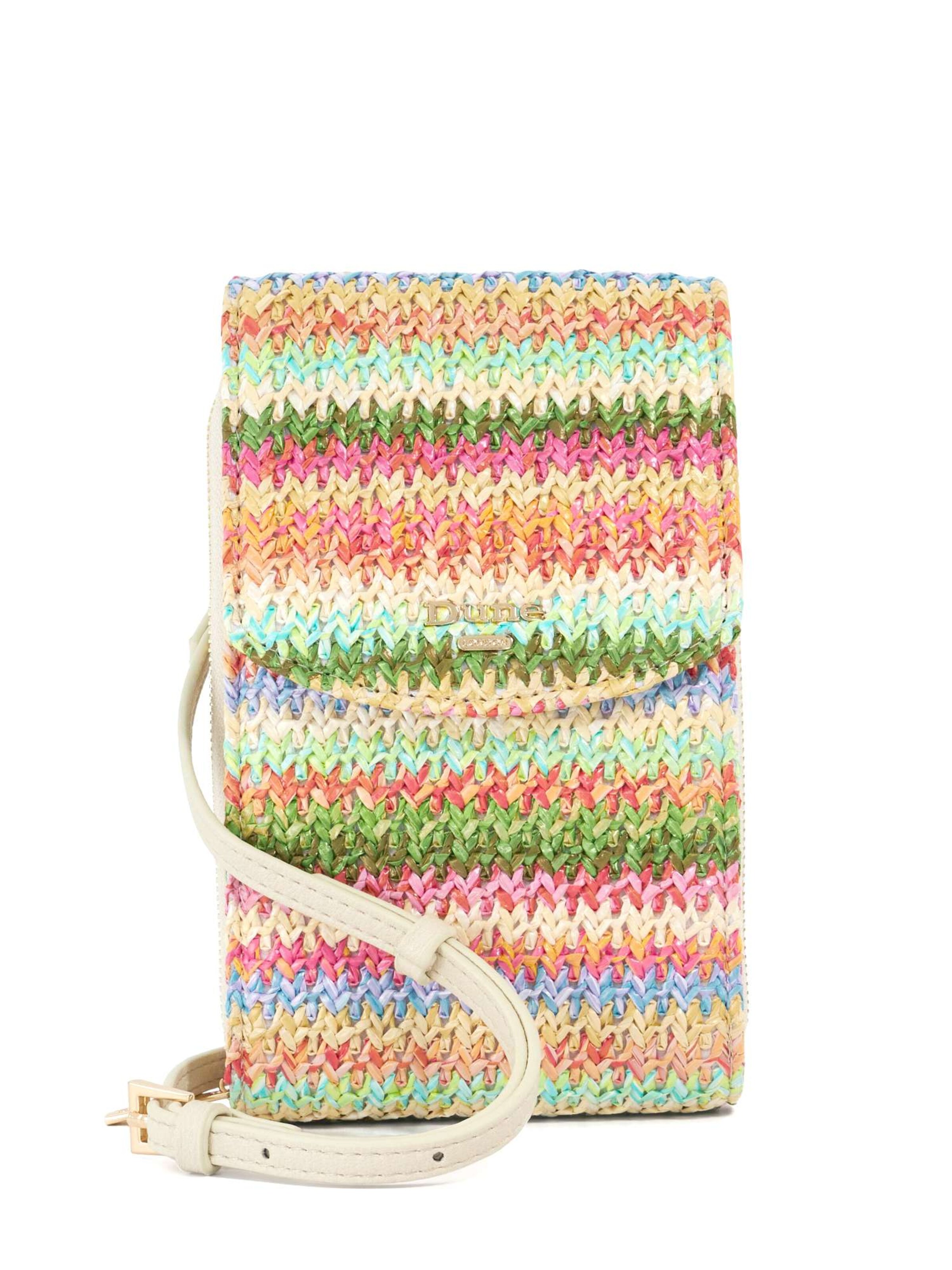 Sac à bandoulière Dune LONDON en mélange de couleurs : devant