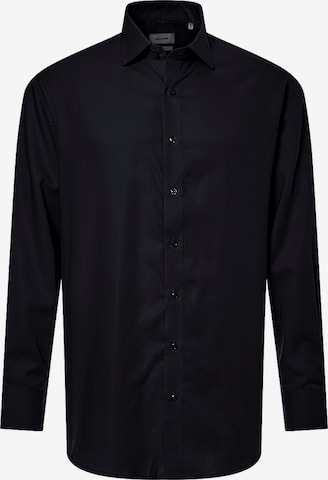 Chemise PIERRE CARDIN en noir : devant