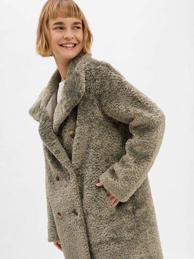 Marie Lund Mantel 'Ena' in schilf, Produktansicht