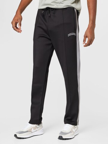 Pegador Regular Trousers 'PHANTOM' in Black: front