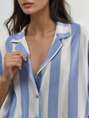 Busem Blouse 'Hemden' in Blauw