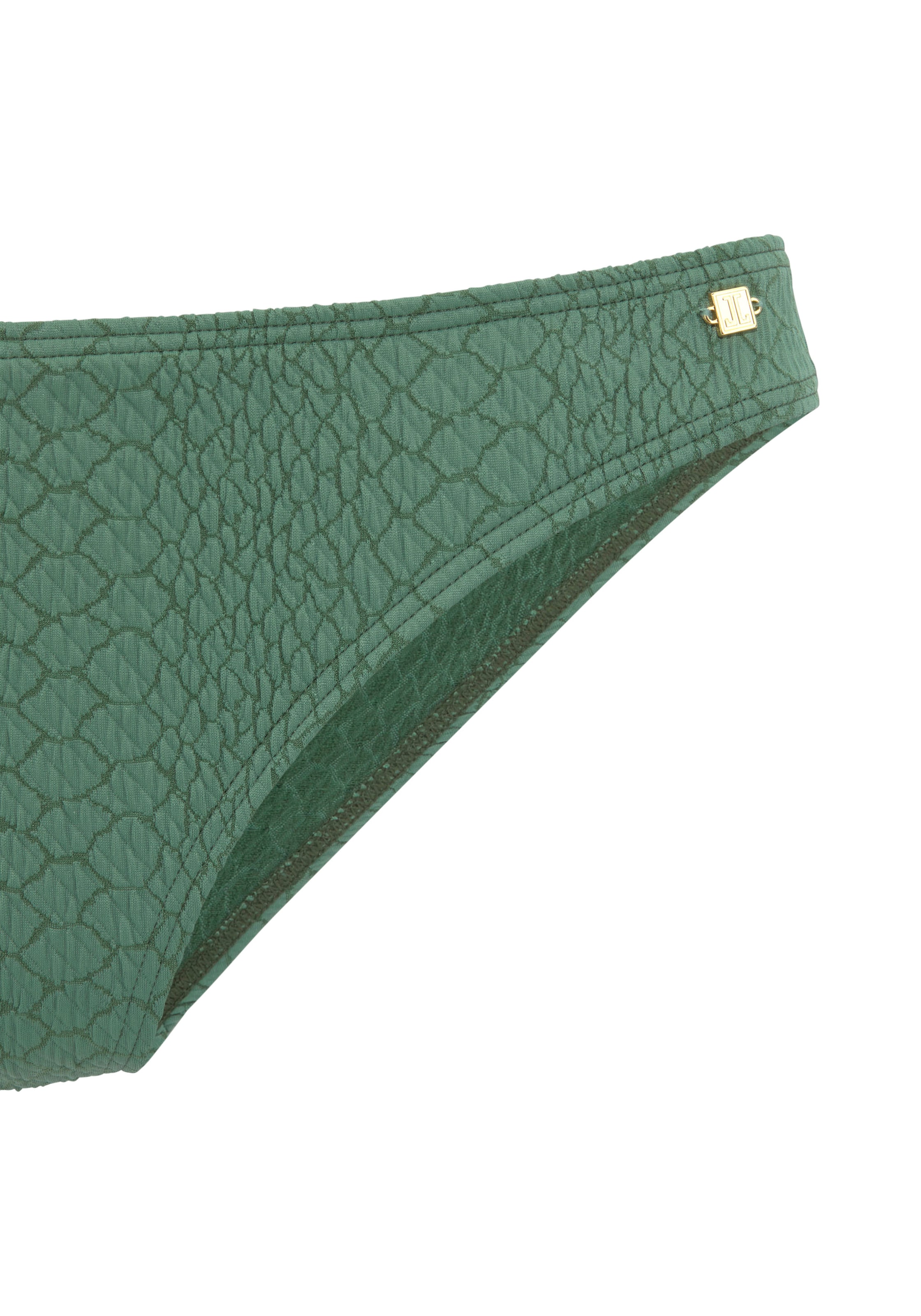 JETTE Сутиен с повдигащ ефект Бански тип бикини в зелено