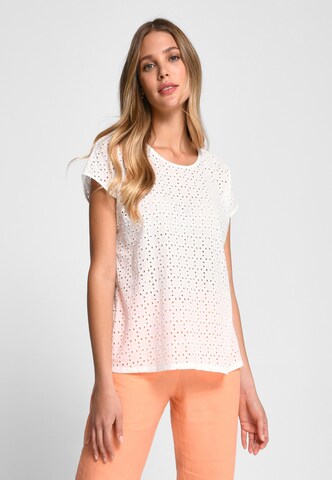 Peter Hahn Blouse in White: front