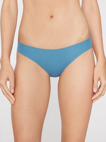 Tezenis Thong in Blue: front