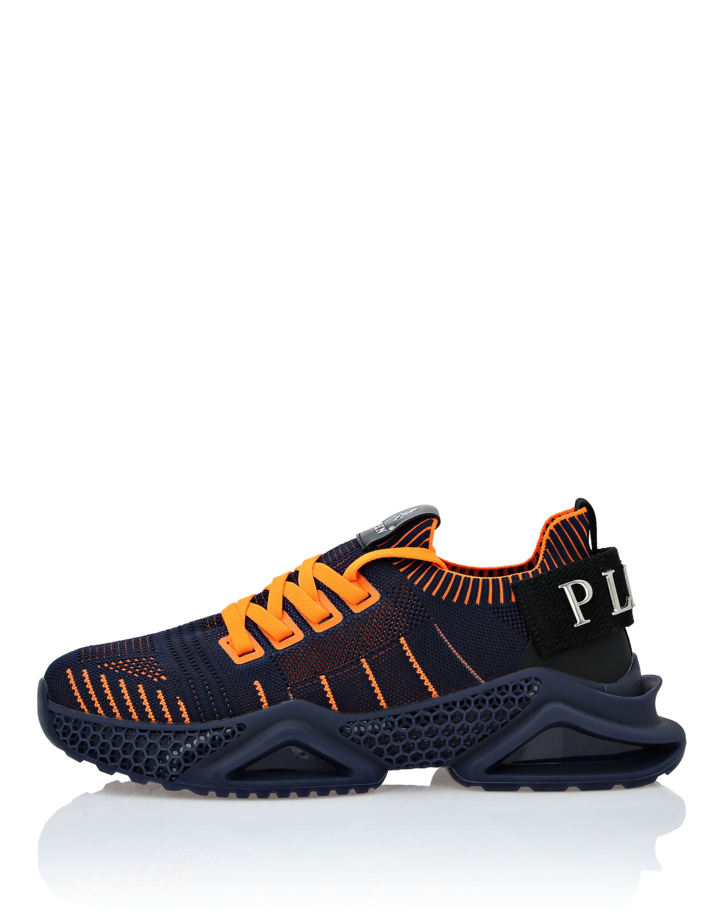 Philipp Plein Sneakers laag in Blauw: voorkant