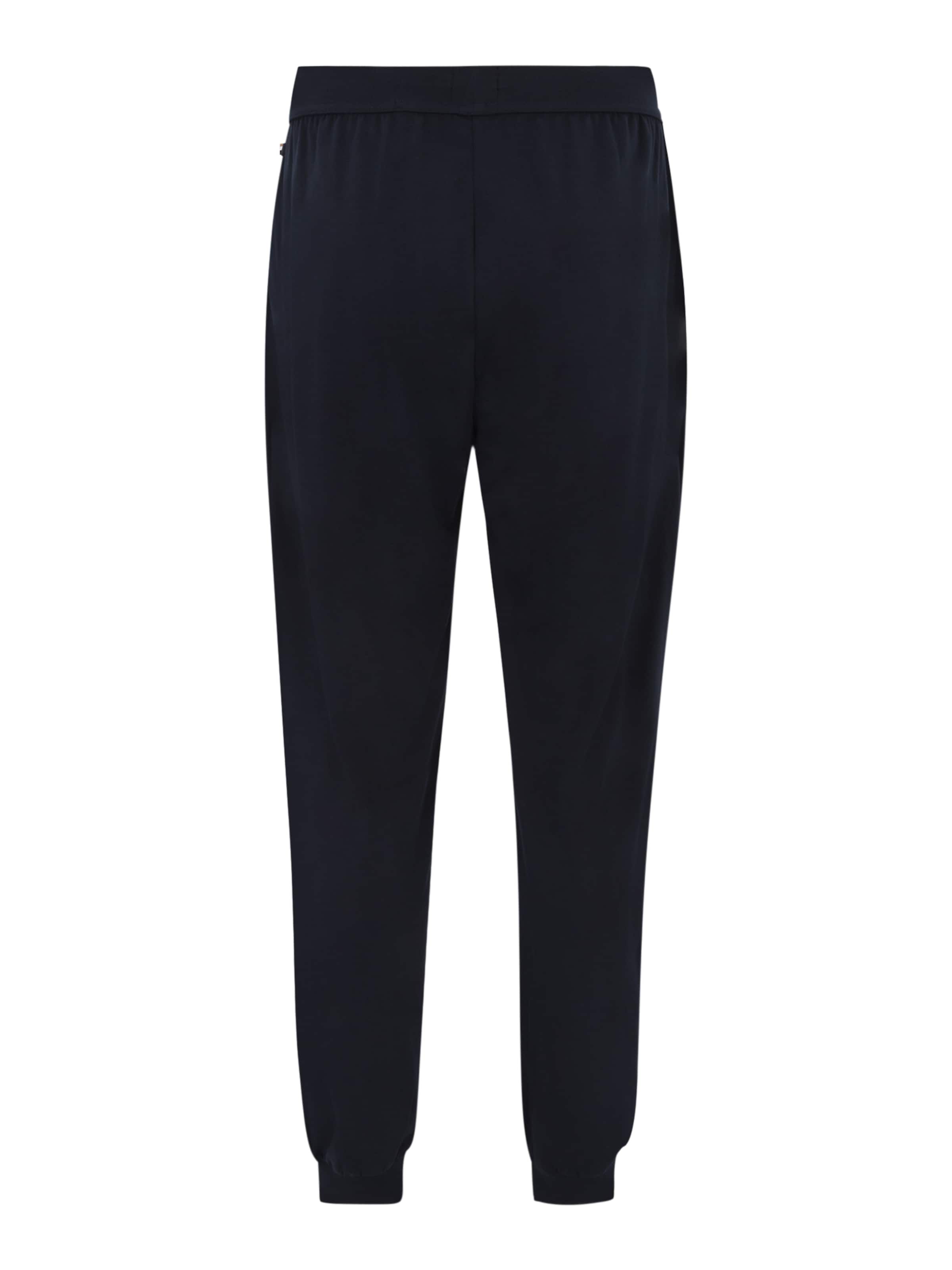 BOSS Tapered Pyjamahousut 'Mix&Match' värissä sininen