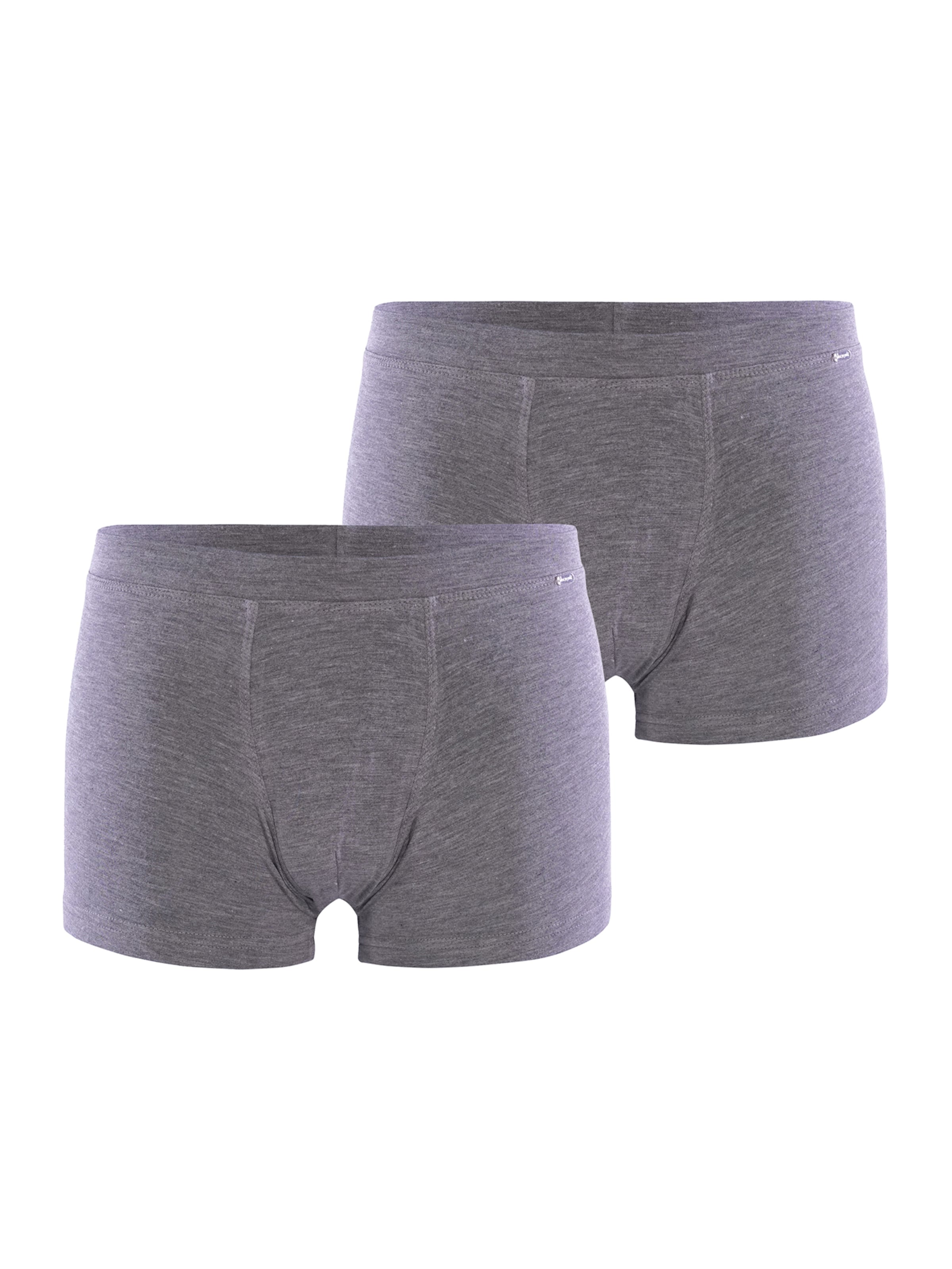 Blackspade Boxer shorts ' Silver ' in Grey: front