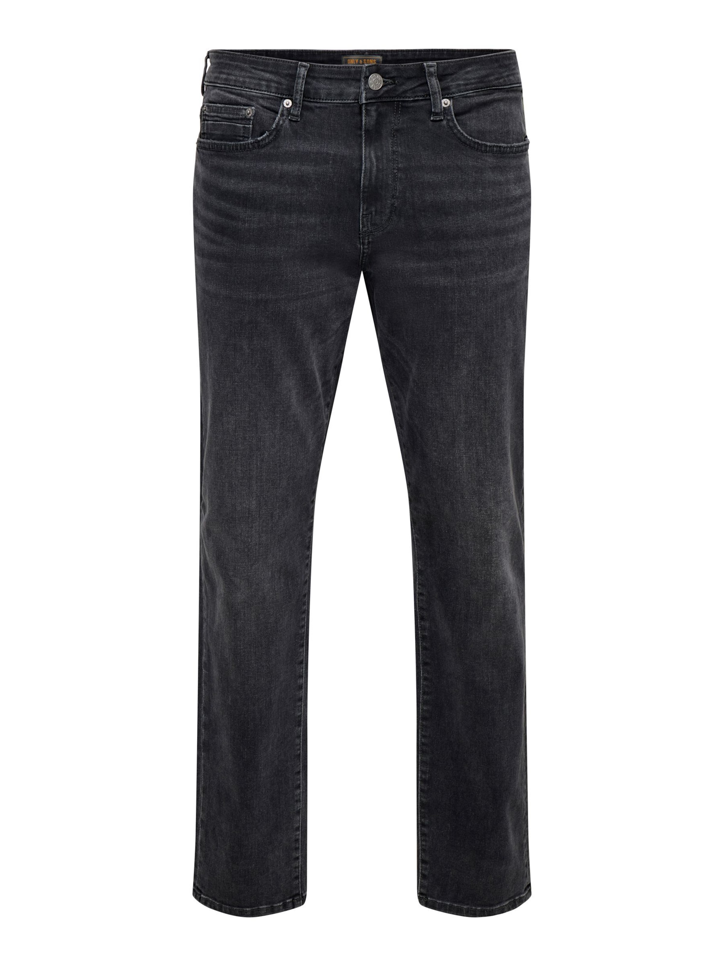 Only & Sons Jean 'ONSWeft' en 32/32 en noir denim, Vue avec produit