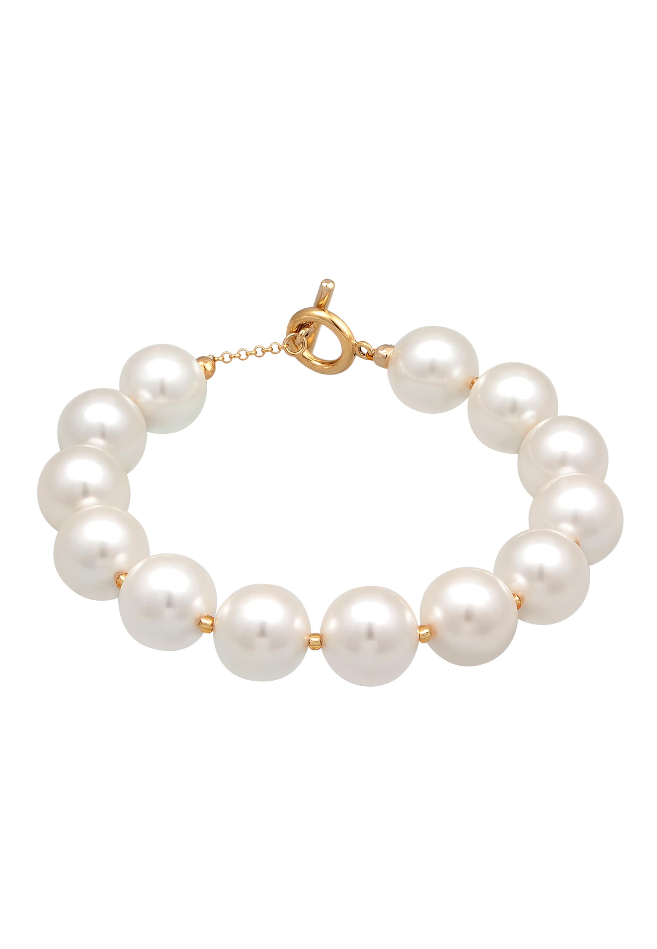 ELLI Bracelet in White: front