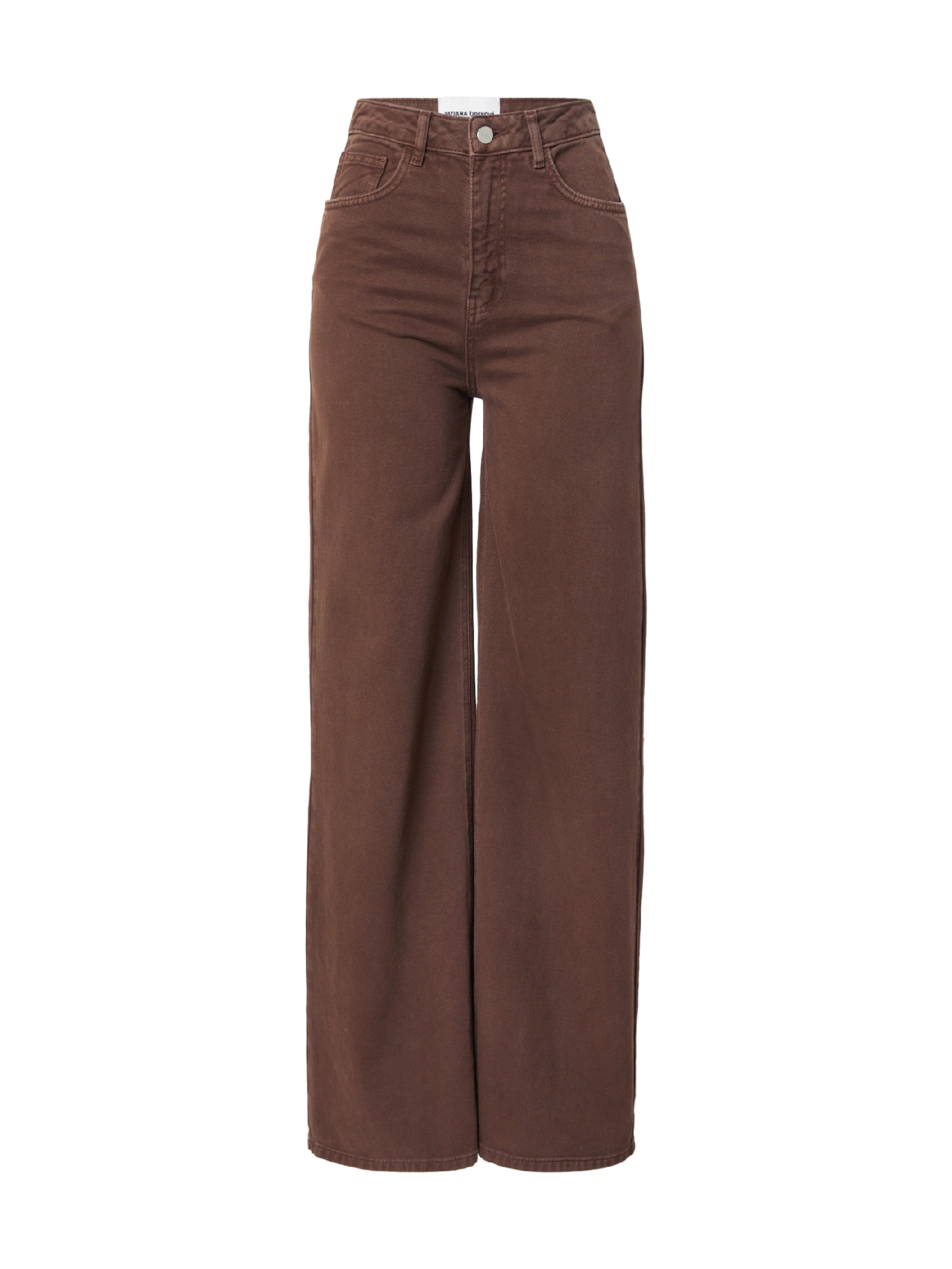 brūns Tatiana Zidekova Džinsi: no priekšpuses