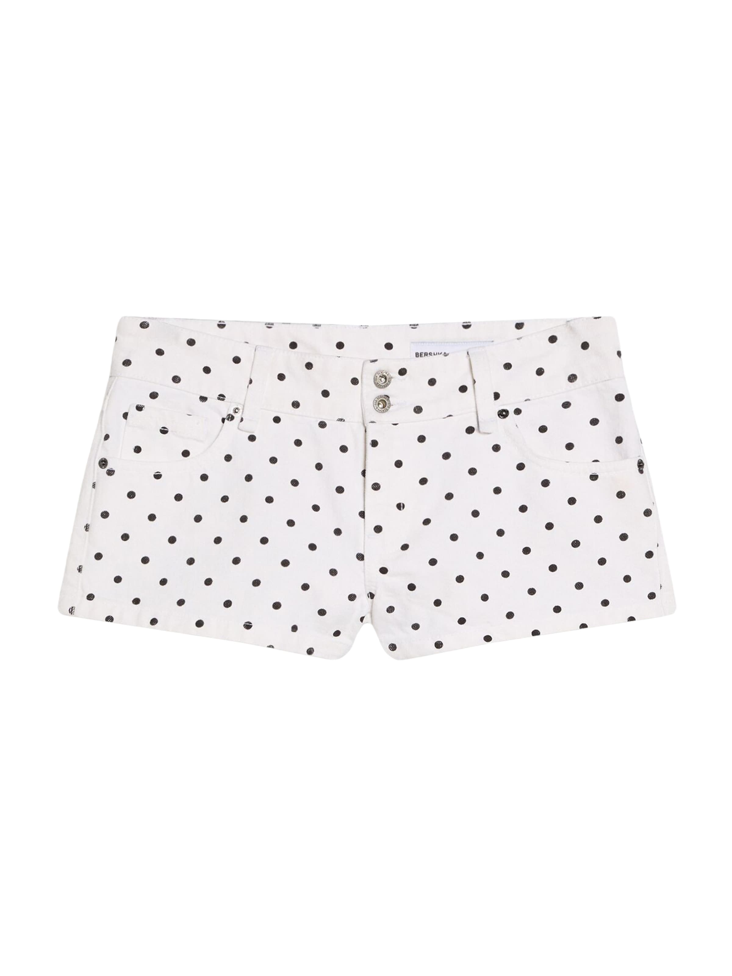 Regular Jean Bershka en blanc : devant