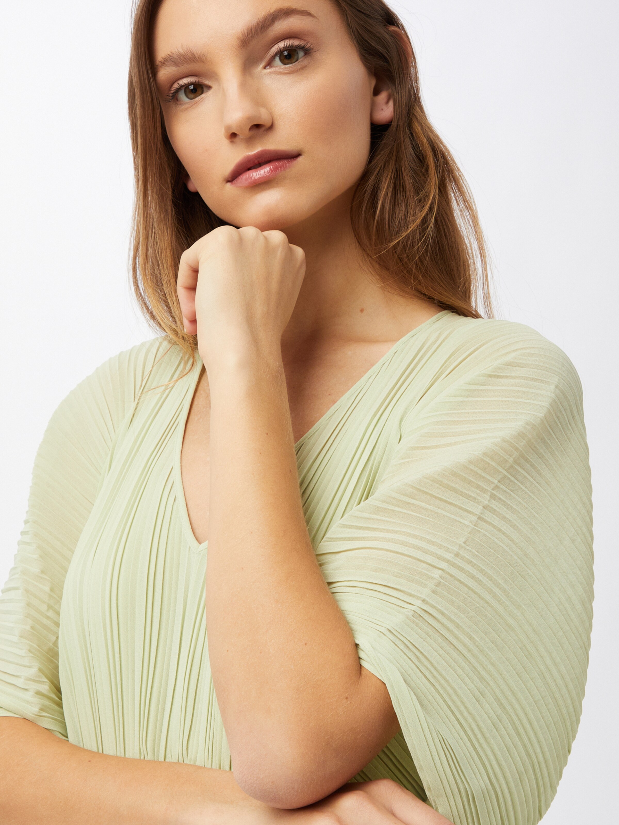 Frauen Kleider Samsoe Samsoe Kleid 'Andine' in Pastellgrün - BO90240 Frauen Kleider Samsoe Samsoe Kleid 'Andine' in Pastellgrün - BO90240