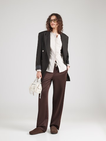 Chemisier 'MMMattie' MOS MOSH en beige