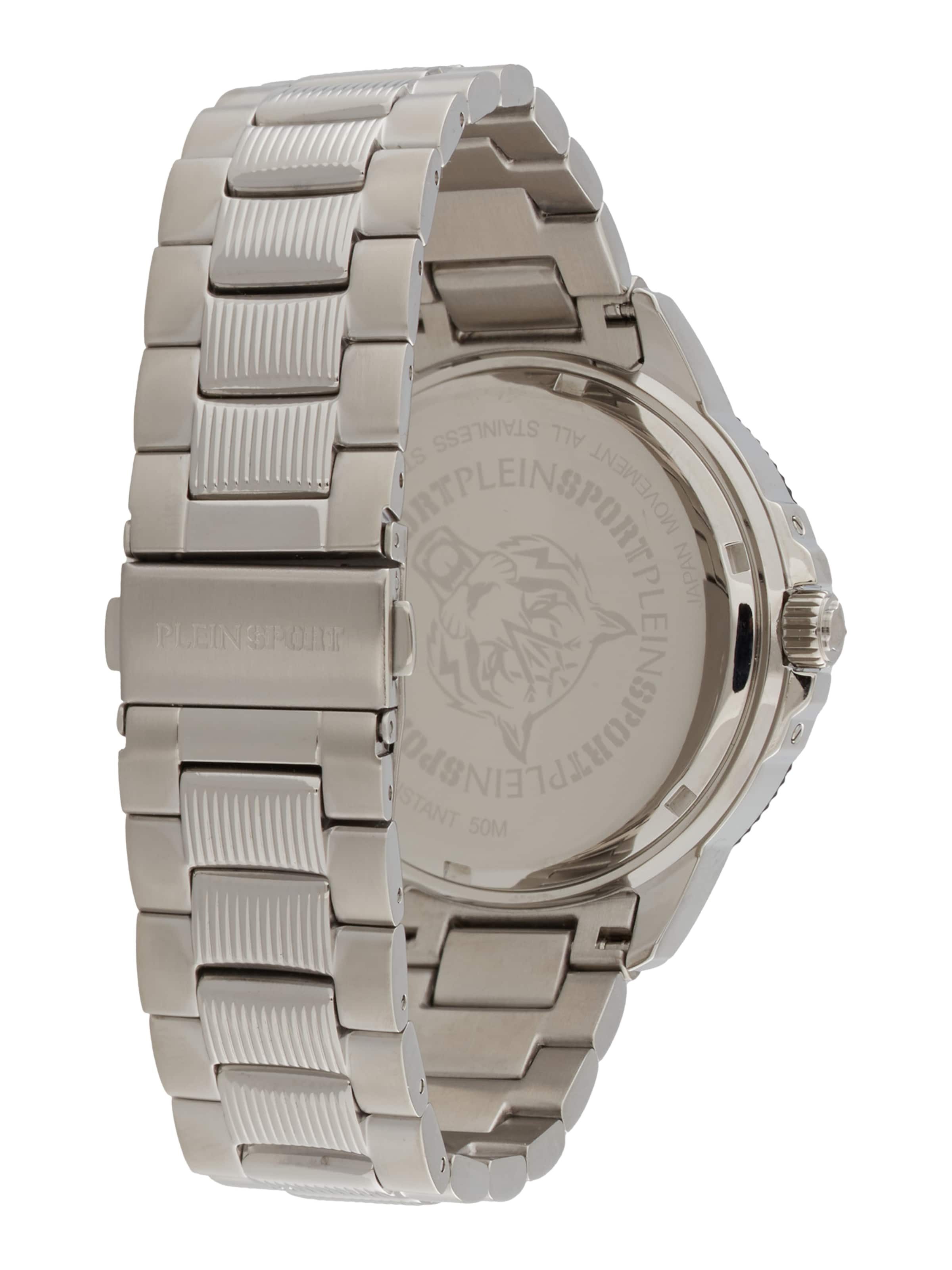 Montre à affichage analogique Plein Sport en argent