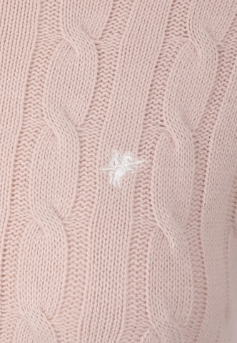 DENIM CULTURE Sweter 'ELISA' w kolorze beżowy