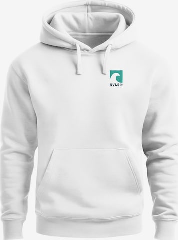 Neverless Sweatshirt 'California Surf' in Weiß: Vorderseite