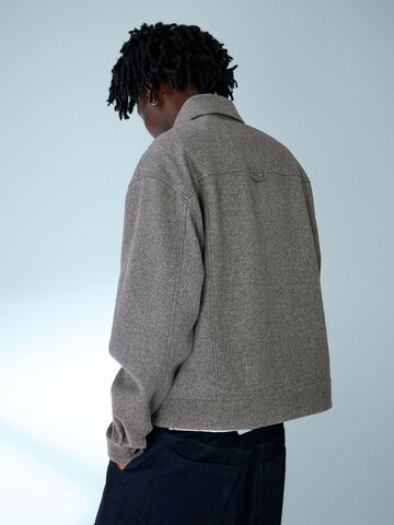 Bershka Between-season jacket in Grey