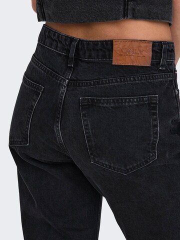 ONLY Regular Jeans 'JACI' in Schwarz