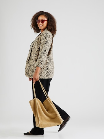 Blazer 'PCBOSS' di PIECES Curve in bianco