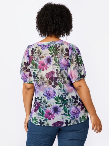 Zizzi Blouse 'MLEAH' in Purple