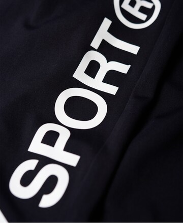 Skinny Pantalon de sport 'Core' Superdry en noir