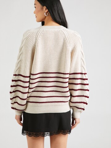 SISTERS POINT Pullover 'MIBA' i beige