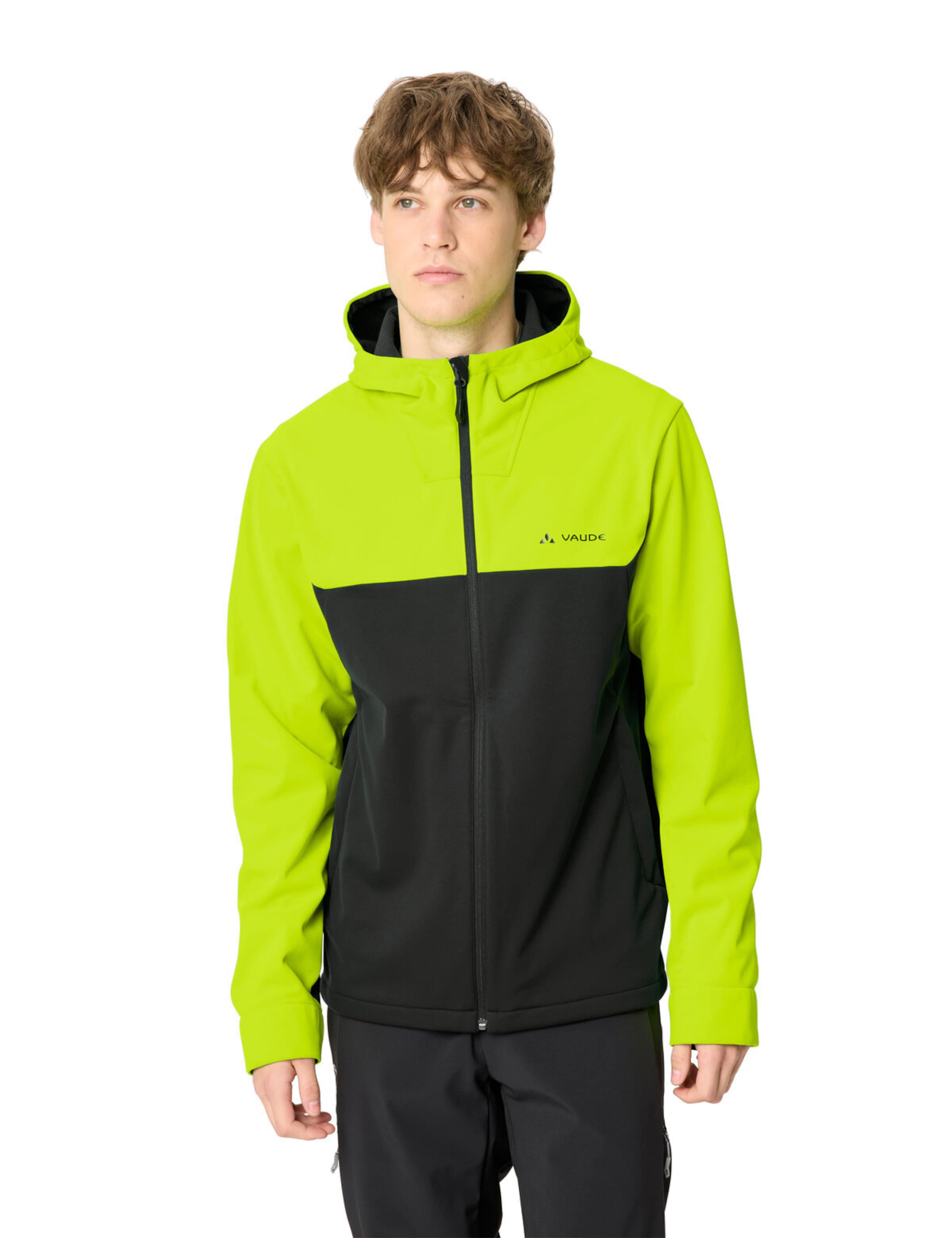 VAUDE Sportjacke 'Qimsa' in Gelb: Vorderseite